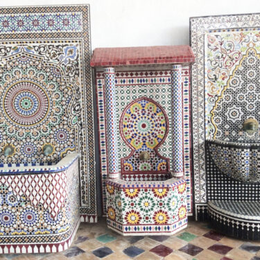 Fontane in mosaico
