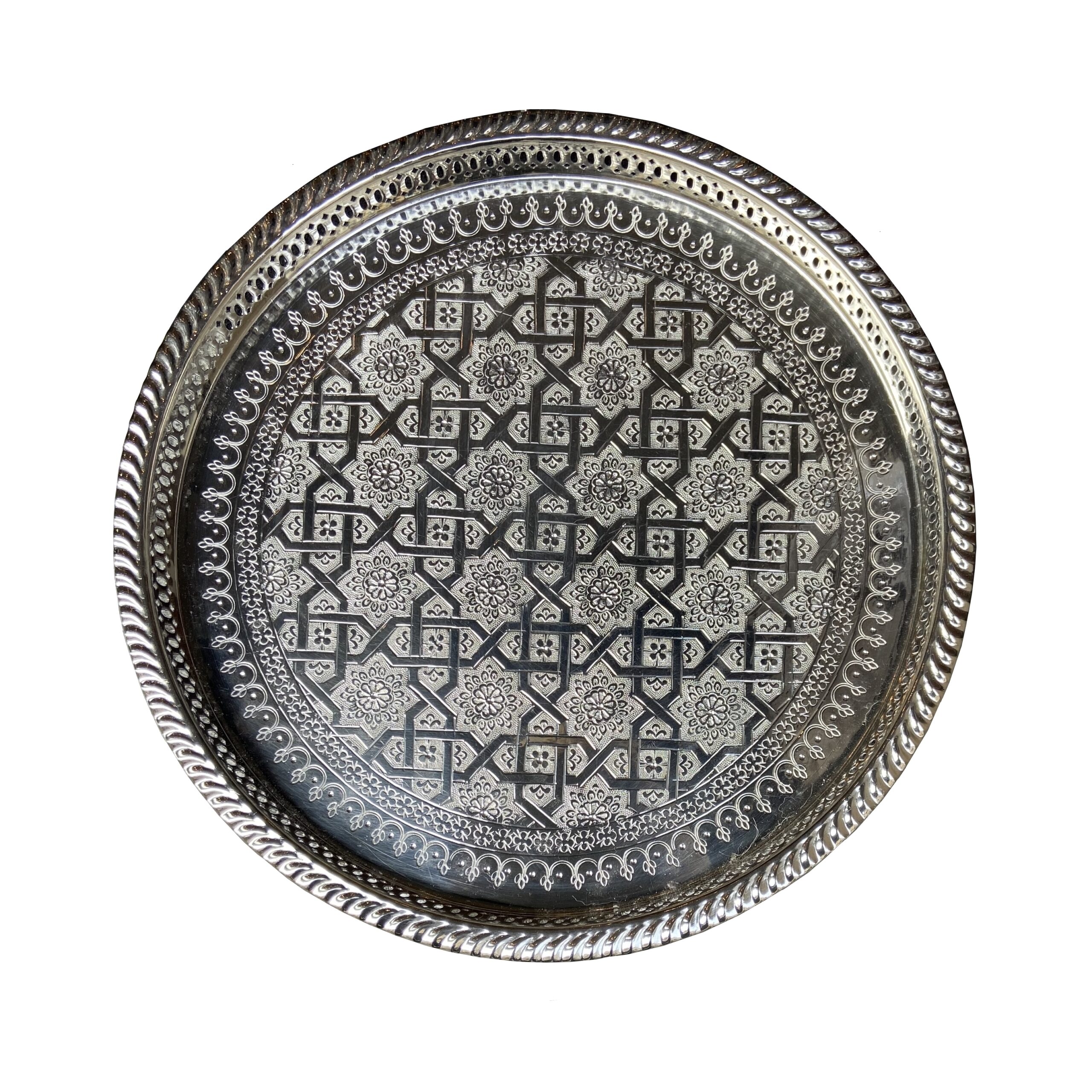 1-OGFECF-479 Oggettistica metallo argentato design architetti marocco milano