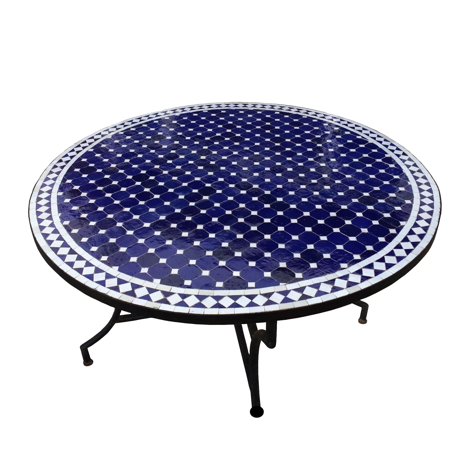 2-TAFEMO-106 Tavoli pannelli tavolini consolle ceramica mosaico su misura milano