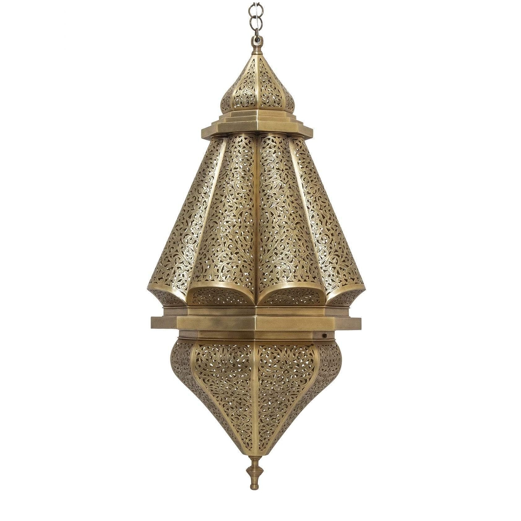 5-LAFEAL-253 Lampadari marocchini etnici lanterne ottone inciso rame milano