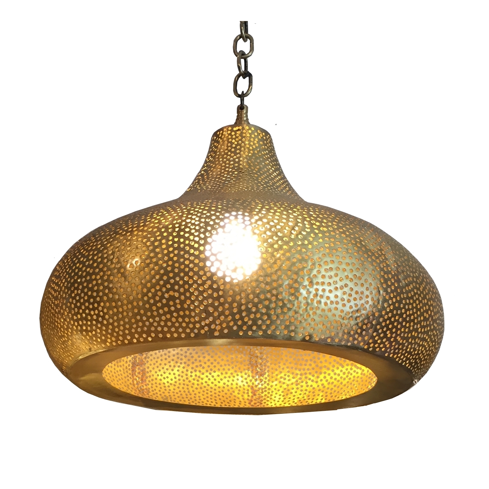 5-LAFEAL-261 Lampadari marocchini etnici lanterne ottone inciso rame milano