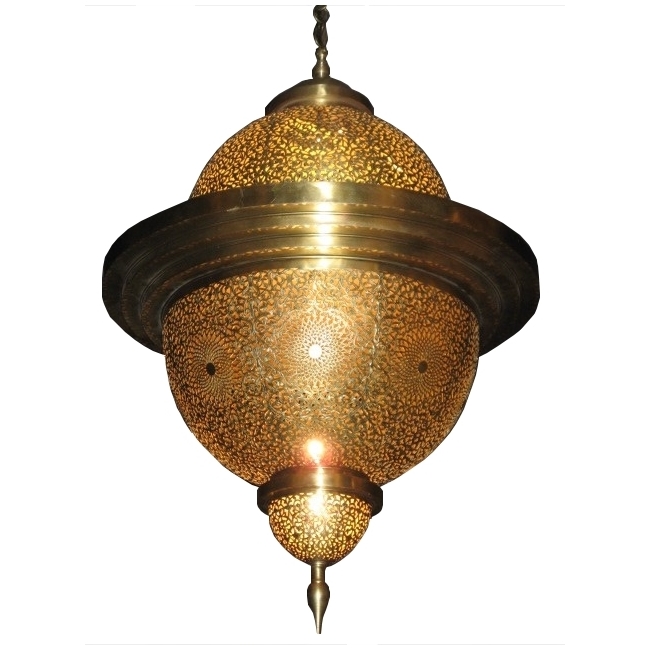 5-LAFEAL-301 Lampadari marocchini etnici lanterne ottone inciso rame milano