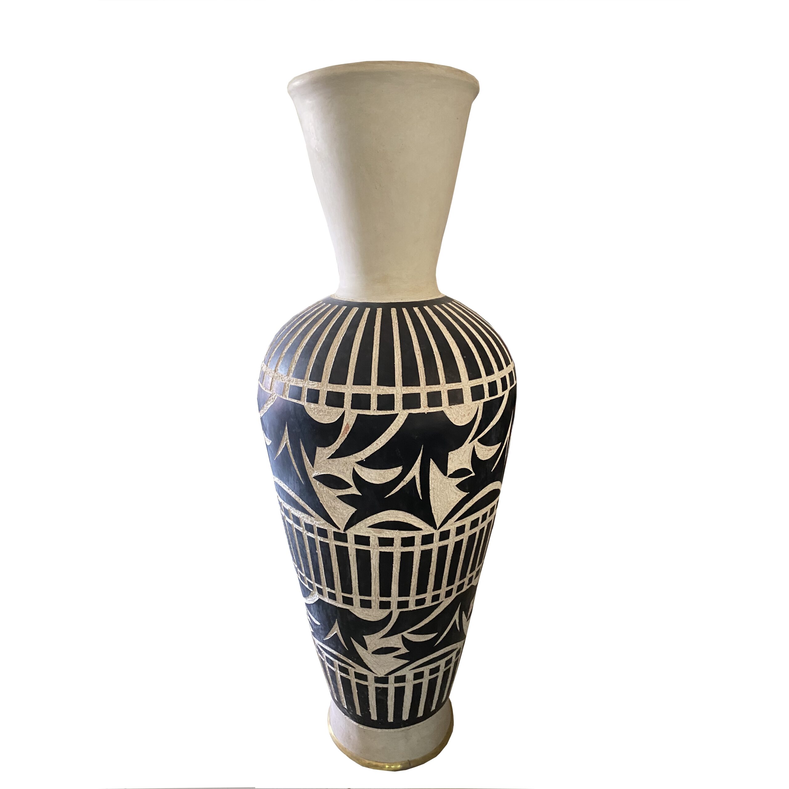 Vases amphorae planters handpainted tadelakt mosaic Milan