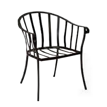 8-SEFEAA-105 Sedie sgabelli poltrone panche separè ferro battuto design milano