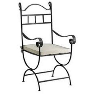 8-SEFEAA-106 Sedie sgabelli poltrone panche separè ferro battuto design milano