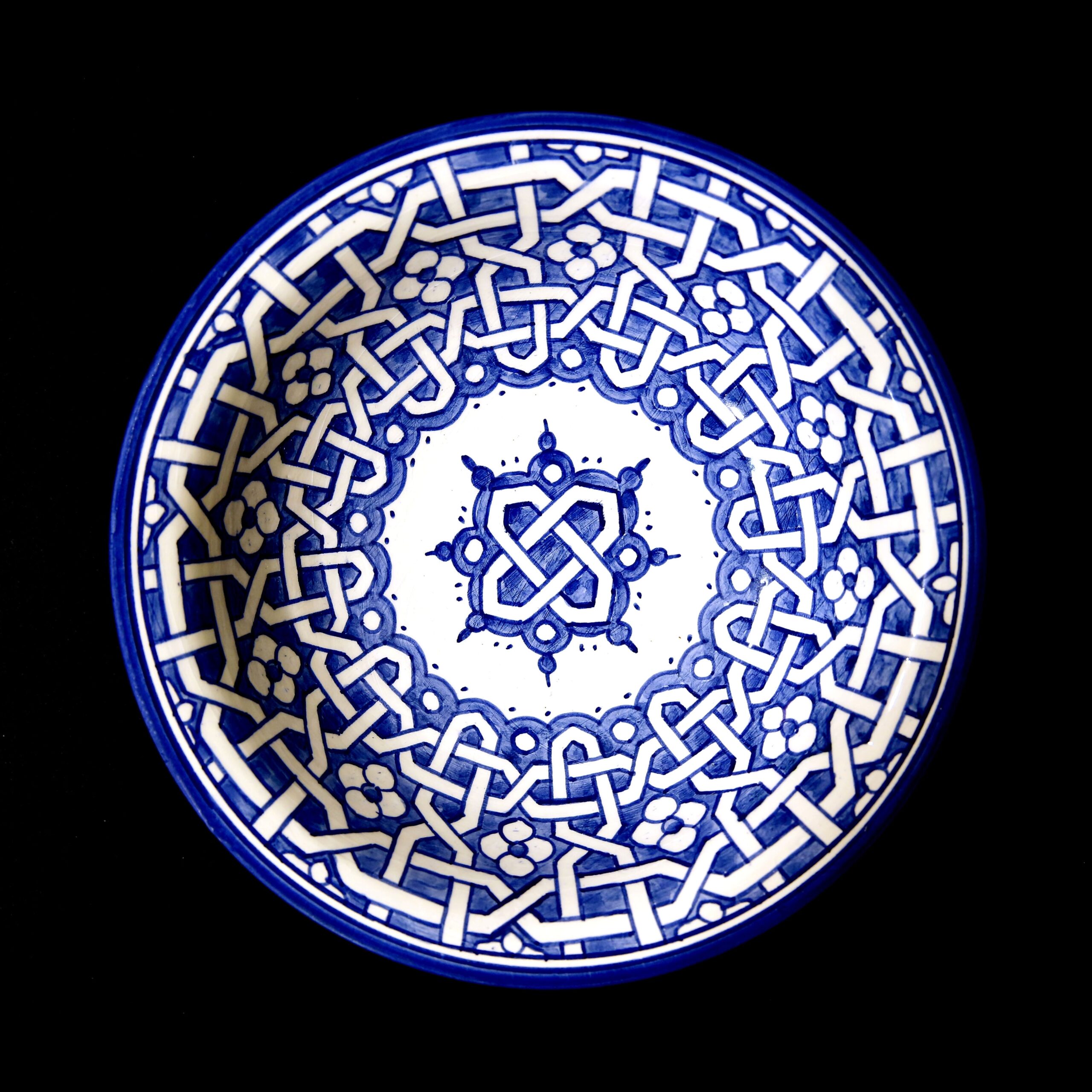 1-OGFEMO-003 Arredo tavola ceramica dipinta a mano servizi personalizzati milano