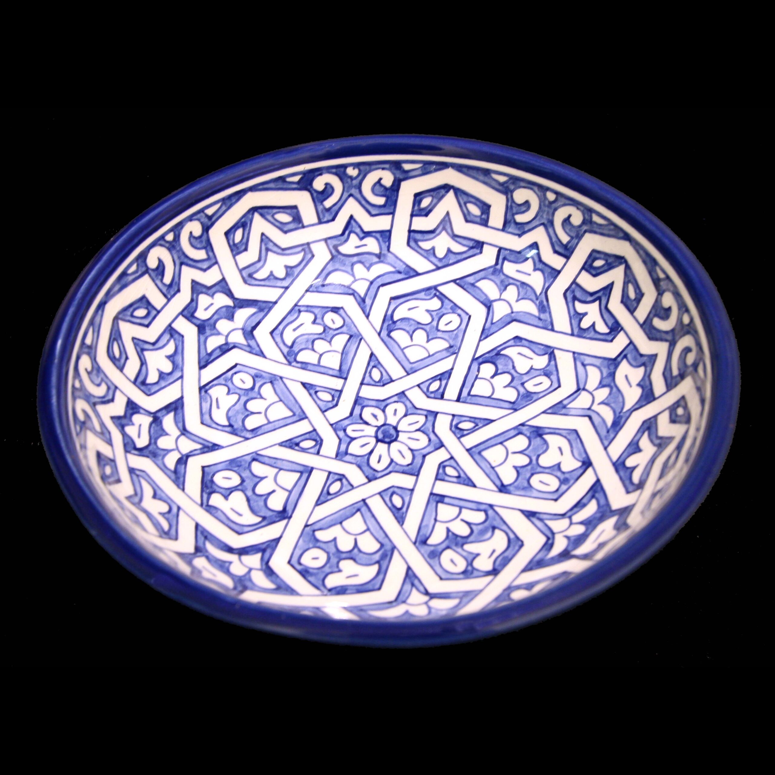 1-OGFEMO-031 Hand-painted ceramic tableware customized services Milan