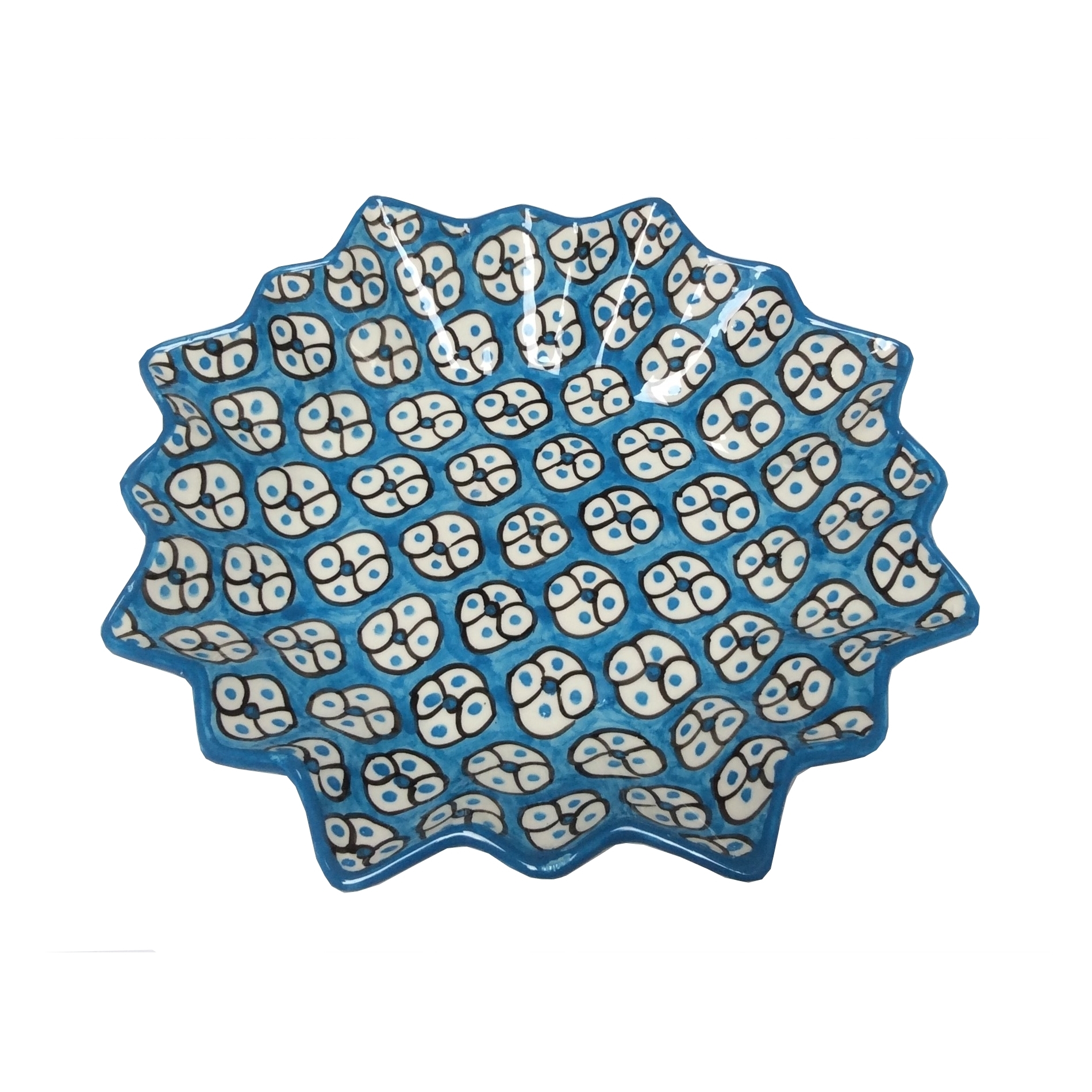 Handpainted ceramic tableware customized services Milan