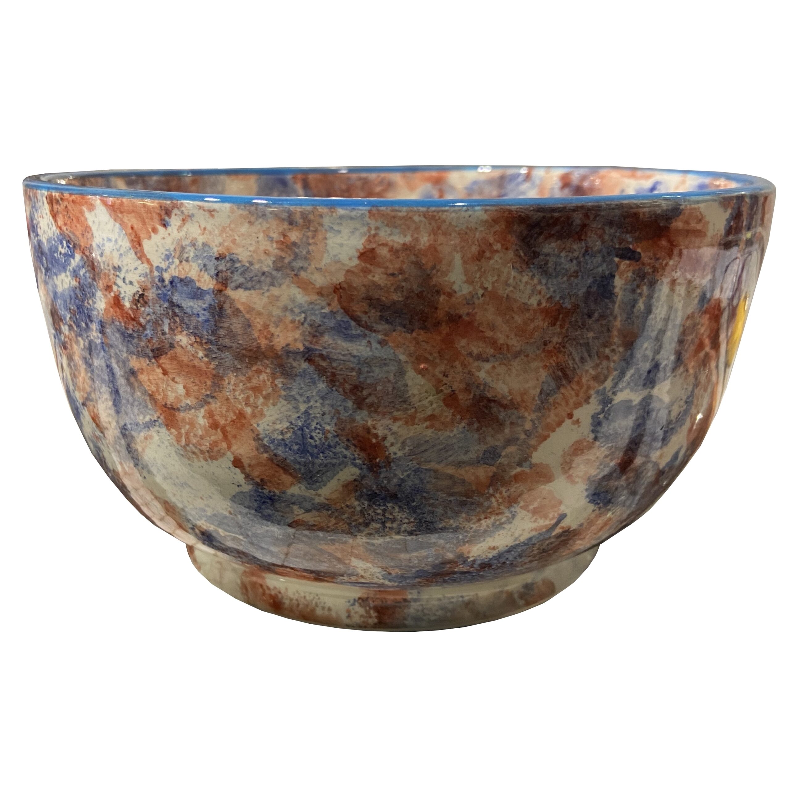 1-OGFEMO-091a Arredo tavola ceramica dipinta a mano servizi personalizzati milano
