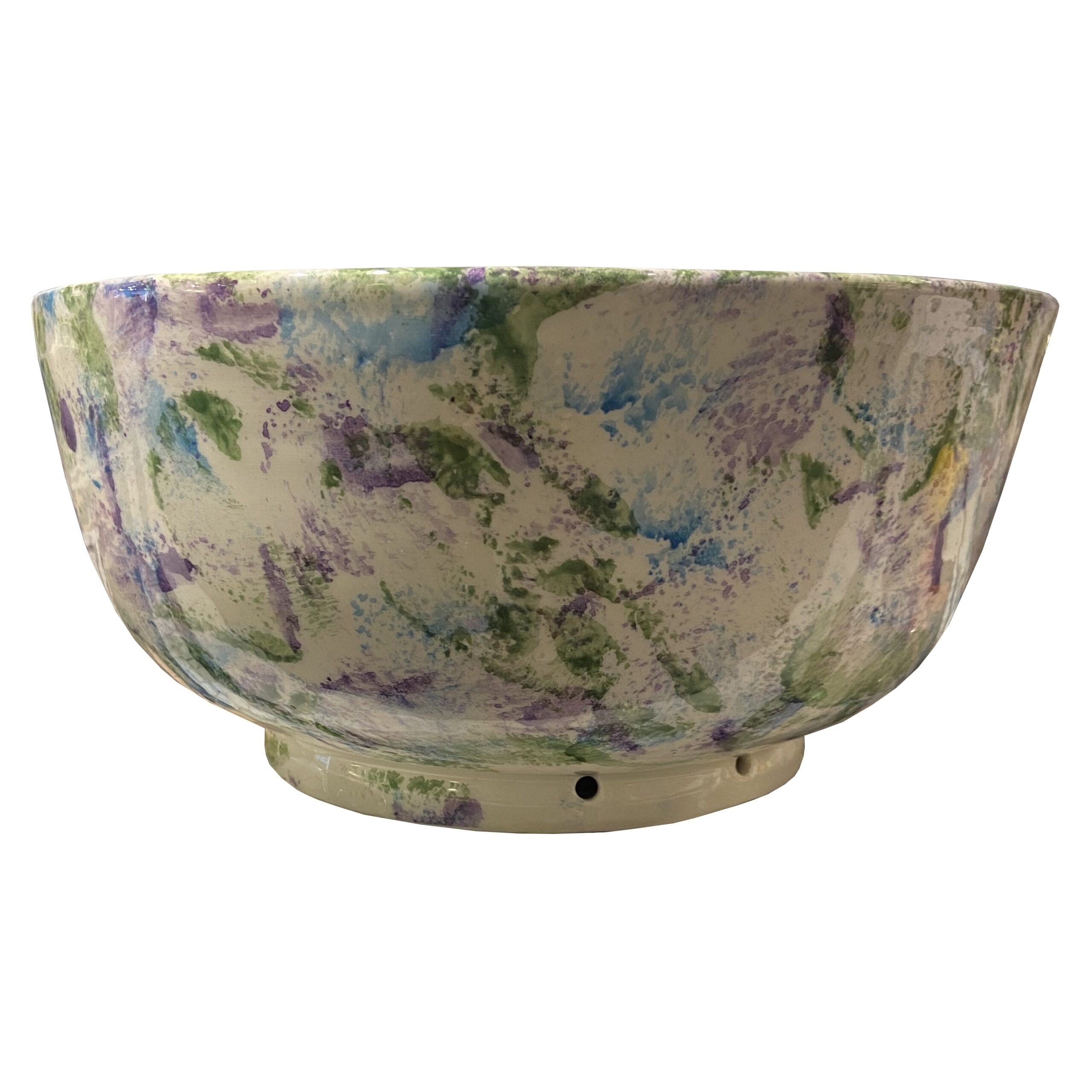 1-OGFEMO-094a Arredo tavola ceramica dipinta a mano servizi personalizzati milano