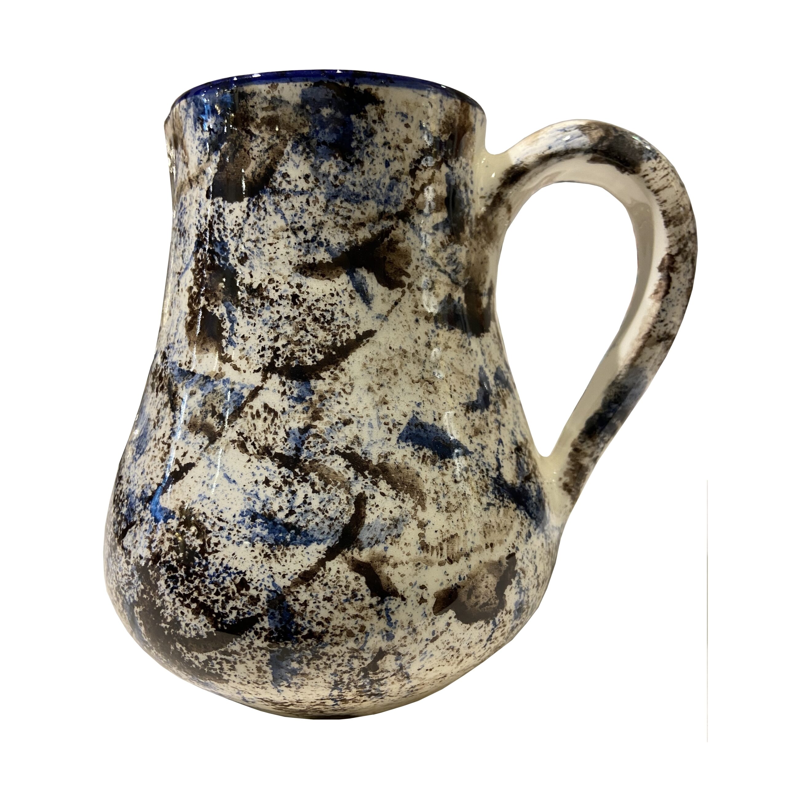 1-OGFEMO-494 Arredo tavola ceramica dipinta a mano servizi personalizzati milano