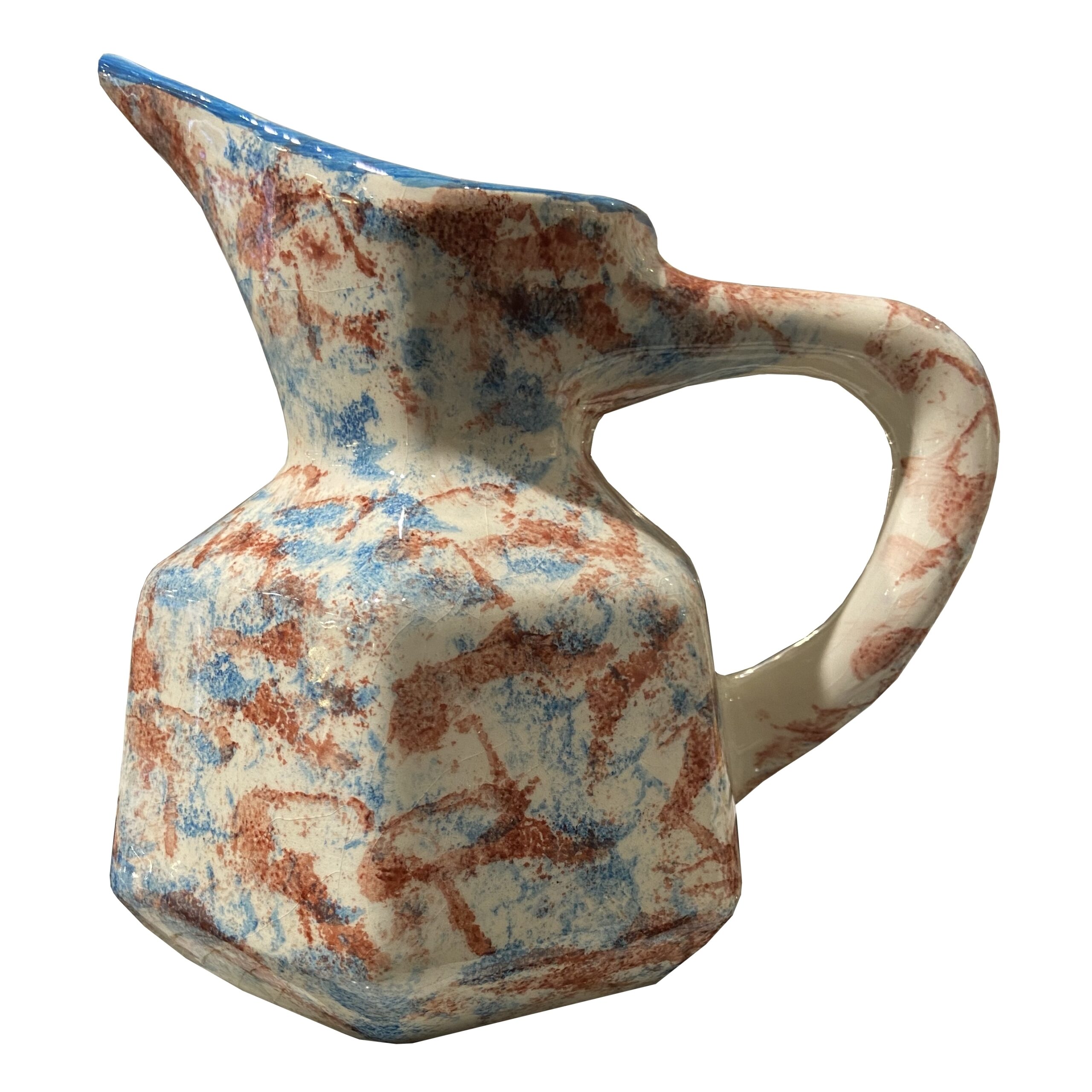 1-OGFEMO-509 Arredo tavola ceramica dipinta a mano servizi personalizzati milano