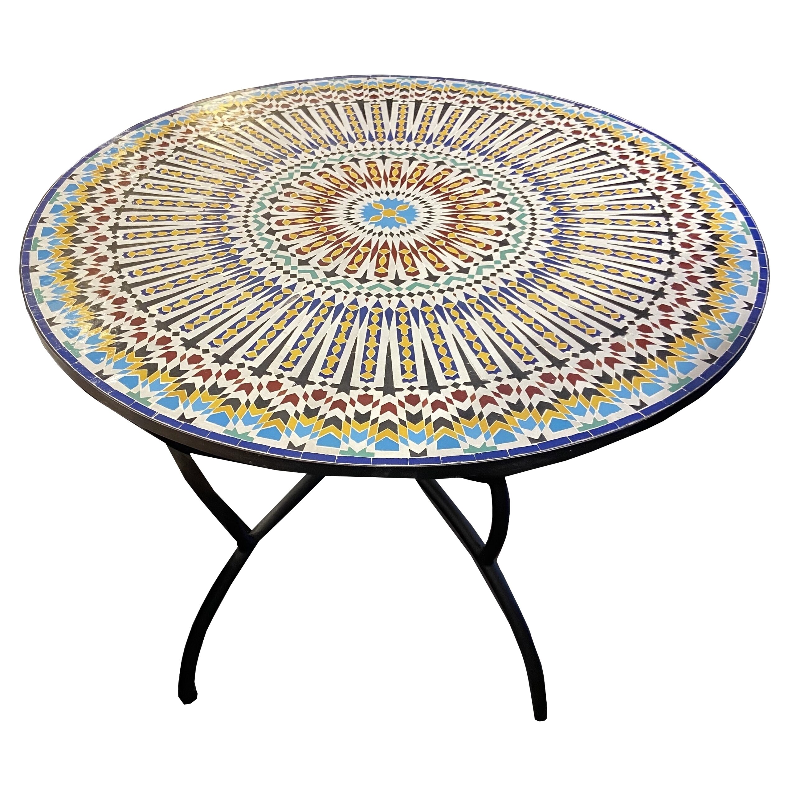 2-TAFEMO-200 Tavoli pannelli tavolini consolle ceramica mosaico su misura milano