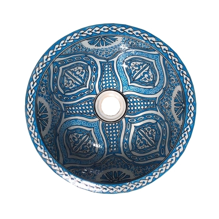 22-FELAIG-120 Lavandini personalizzati ceramica dipinta a mano o tadelakt milano