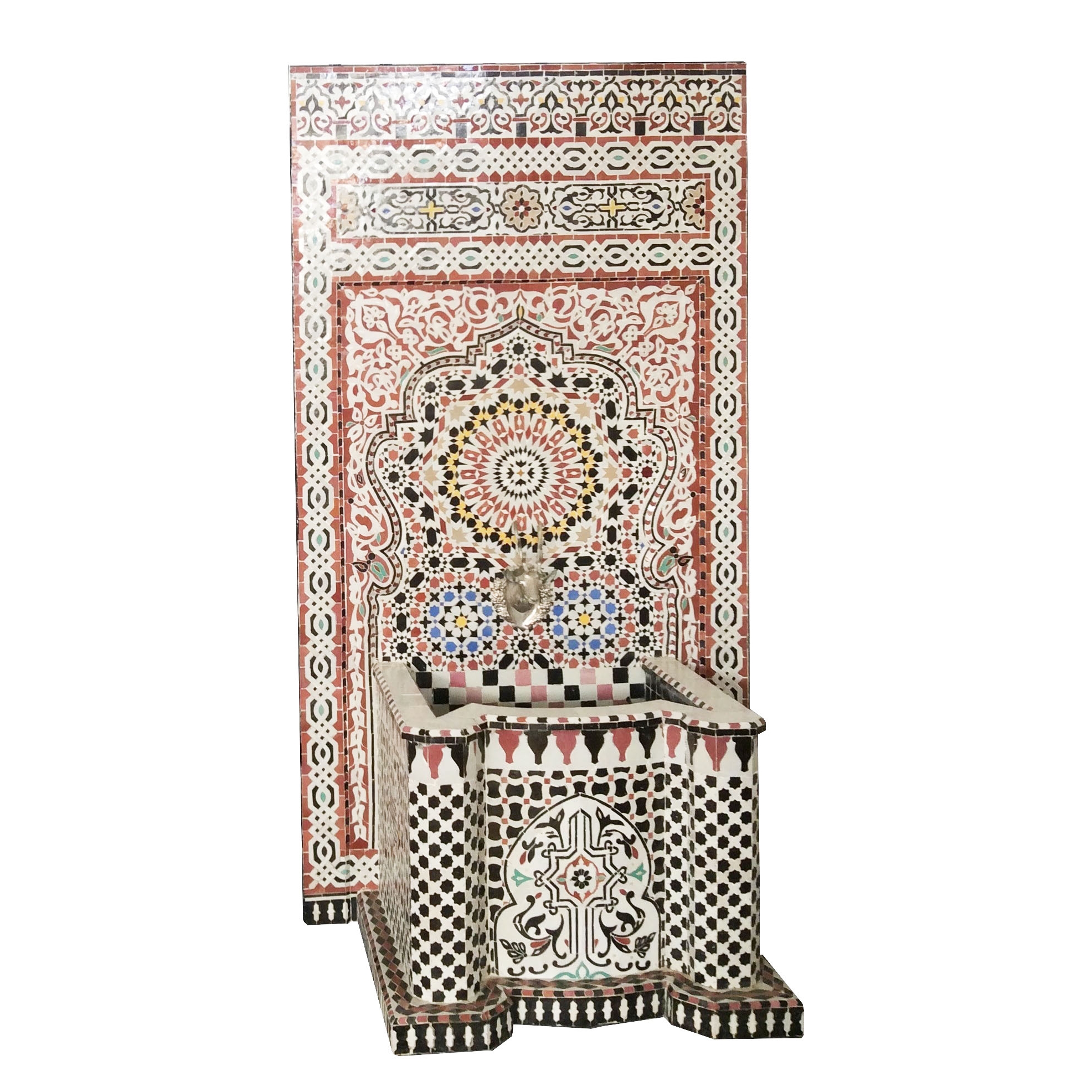 3-FOFEMO-310 Fountains ceramic mosaic marble stone tiles architects Milan