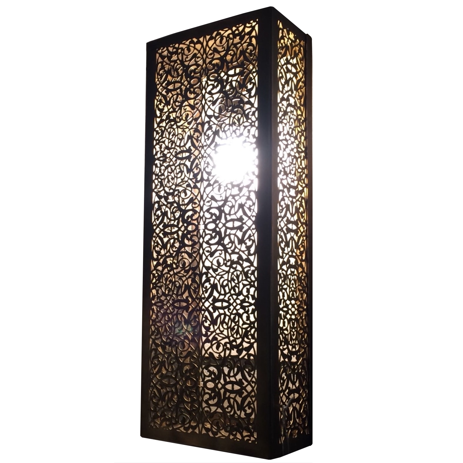 5-LAMAJA-024 Lampadari marocchini etnici lanterne ottone inciso rame milano
