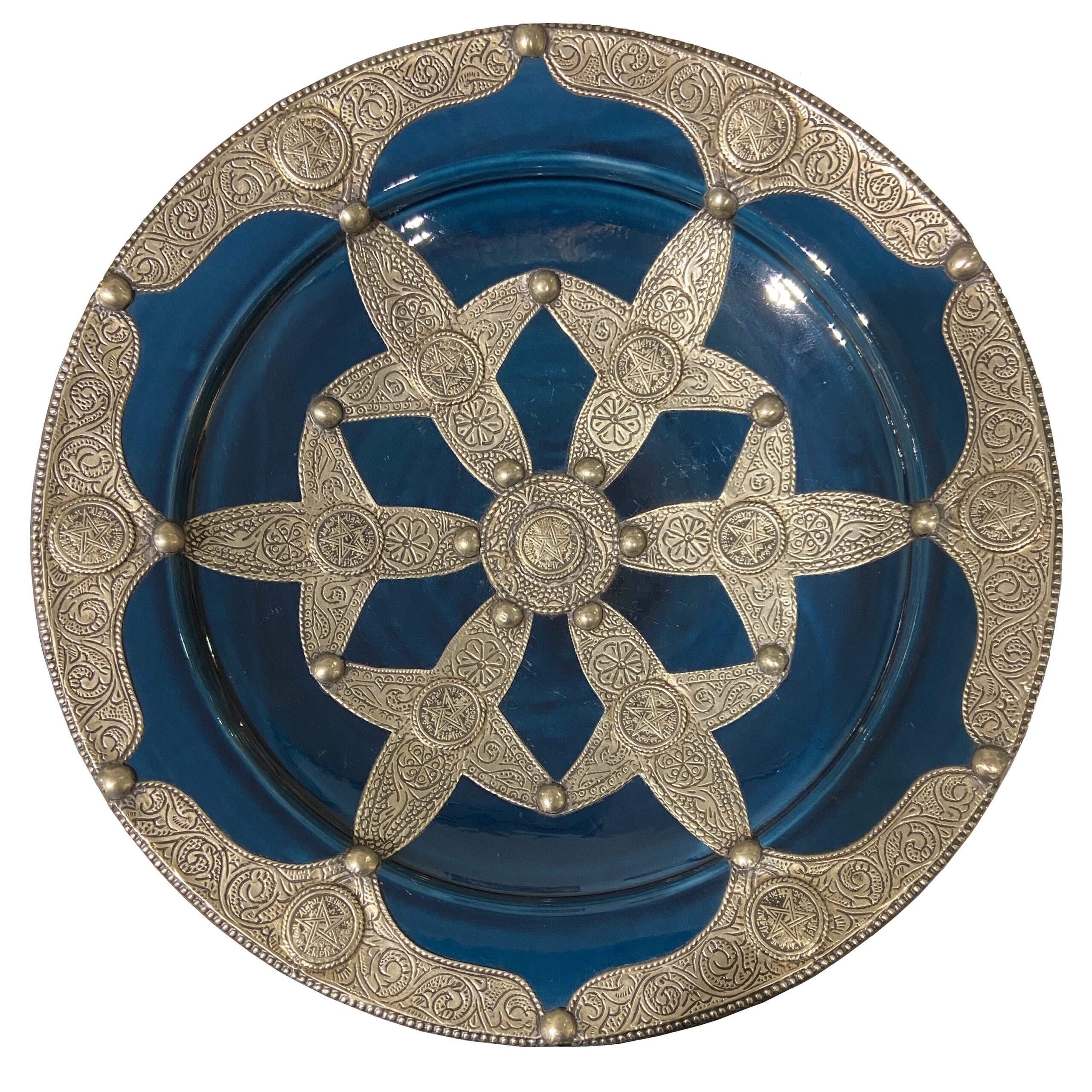 1-OGFECF-099 Oggettistica metallo argentato design architetti marocco milano